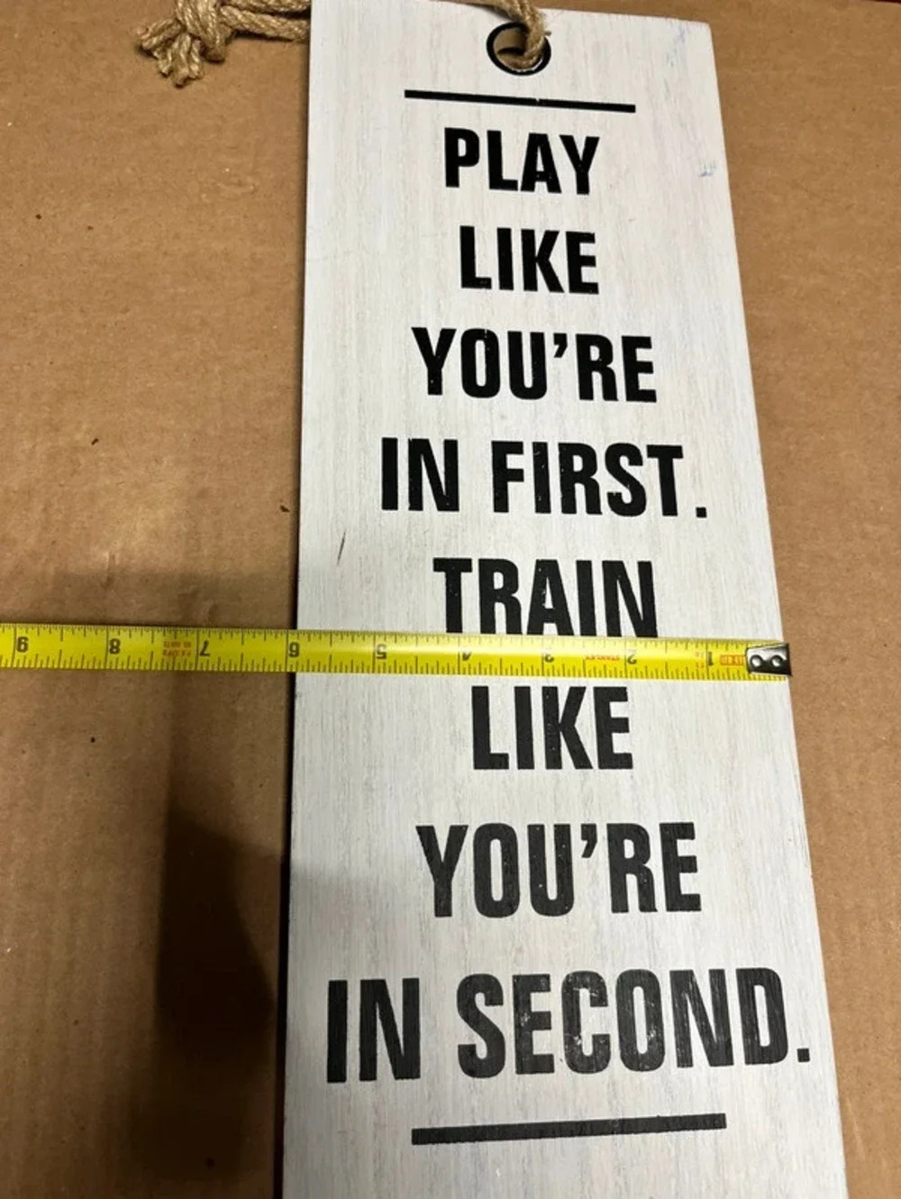 Baseball Mindset wall decor.